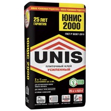 Клей для плитки Юнис 2000, 25 кг /assets/images/products/234/x220/unis-2000.jpg